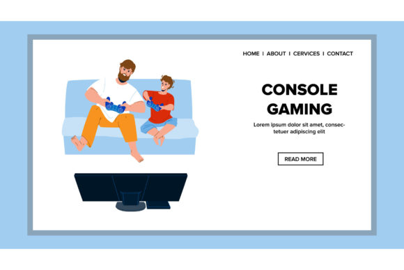 Bonding Through Gaming: Father and Son Together