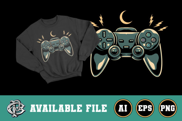 Creative Gaming Addict T-shirt Design for All