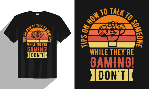 Engage Gamers with Stylish T-Shirt Designs