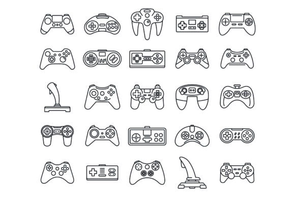 Enhance Your Gaming Projects with Joystick Icons