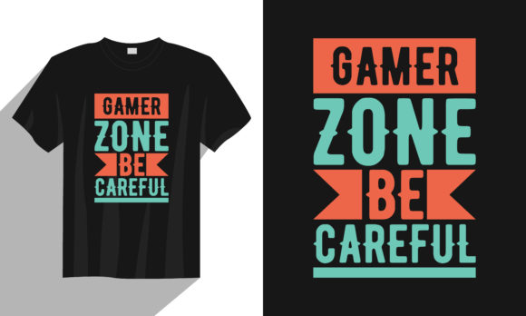 Gamer Zone Be Careful Gaming T Shirt: A Stylish and Thoughtful Gift for Gamers