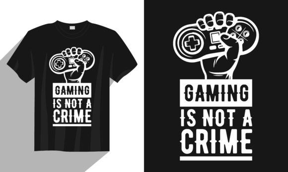 Gaming is Not a Crime Gaming T Shirt: A Strategic Tool for Gamers and Enthusiasts