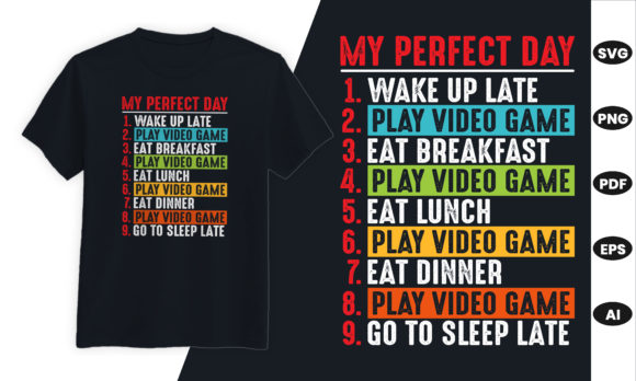 Gaming T-Shirt Design Vector: The Heart of Modern Geek Culture Expression