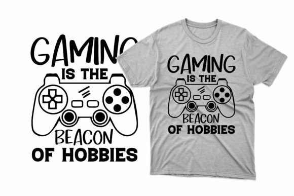 The Essentials of Gaming SVG T-Shirt Design Cutting Files