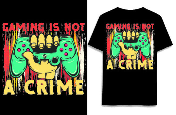 The Gaming T-Shirt That Declares Game On is a Crime