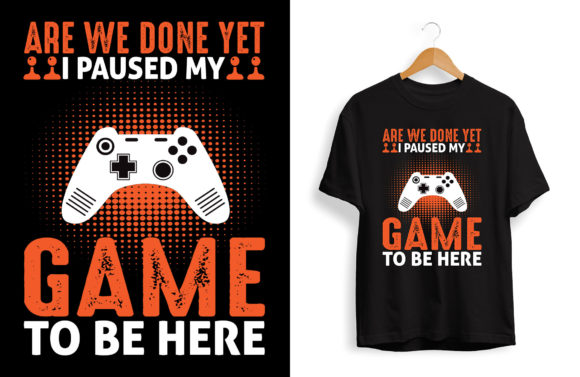 The Quiet Power of a Gaming T-shirt Design: More Than Just a Pause Button