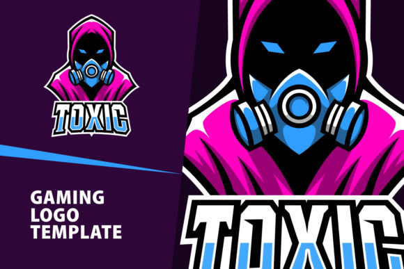 Toxic Mascot Gaming Logo Design: A Bold and Edgy Choice for Your Brand