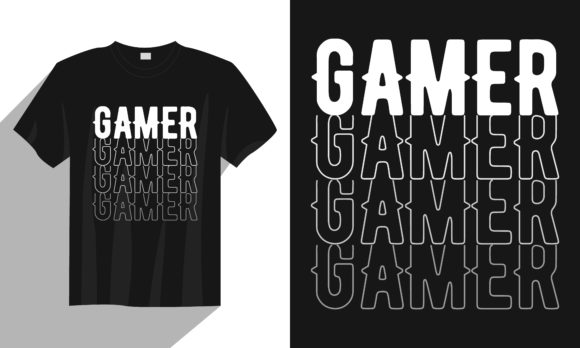 Unlocking Creativity with Gamer Typography Gaming T-Shirt Design