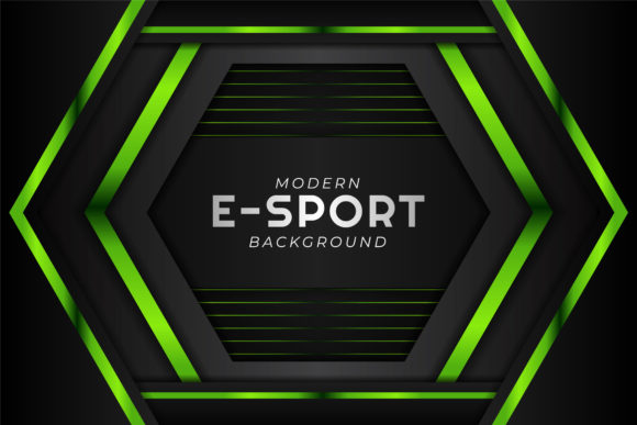 Unlocking the Potential of Gaming E-Sport Green Glossy Backgrounds