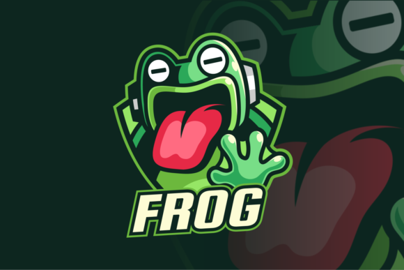 Your Gaming Identity: The Frog Mascot Logo